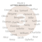 NOM EN BOIS PERSONNALISÉ - Lettres individuelles (ÉPAIS - 1/4 po)
