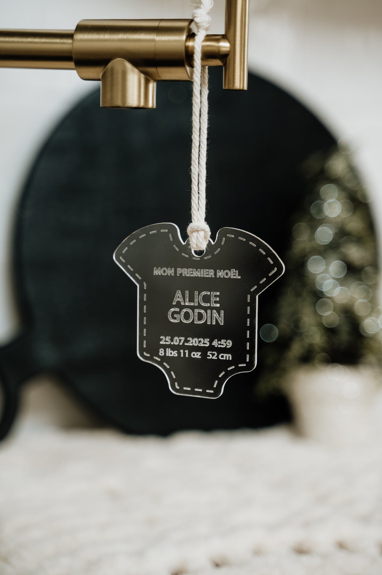 ORNEMENT Personnalisé - CACHE COUCHE