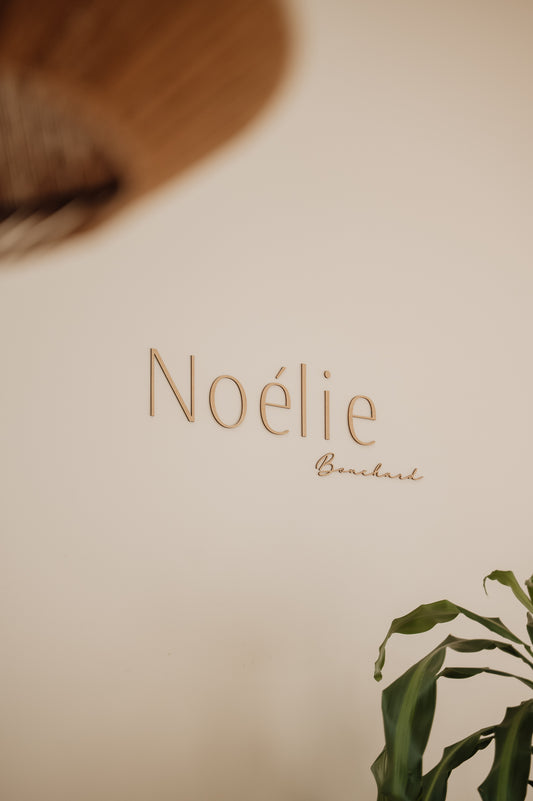 NOM EN BOIS PERSONNALISÉ - Lettres individuelles (ÉPAIS - 1/4 po)