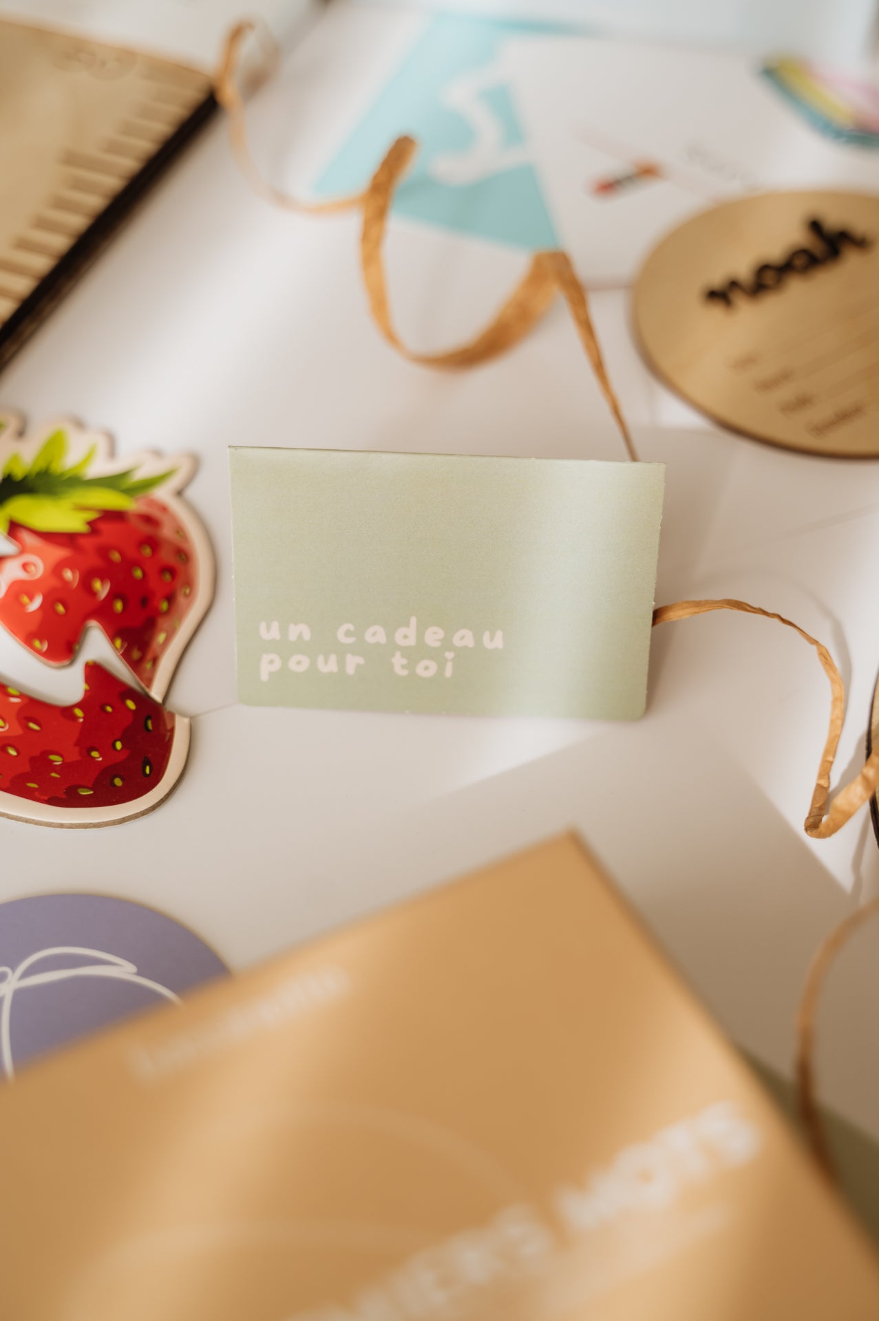 Carte-cadeau bassinette.