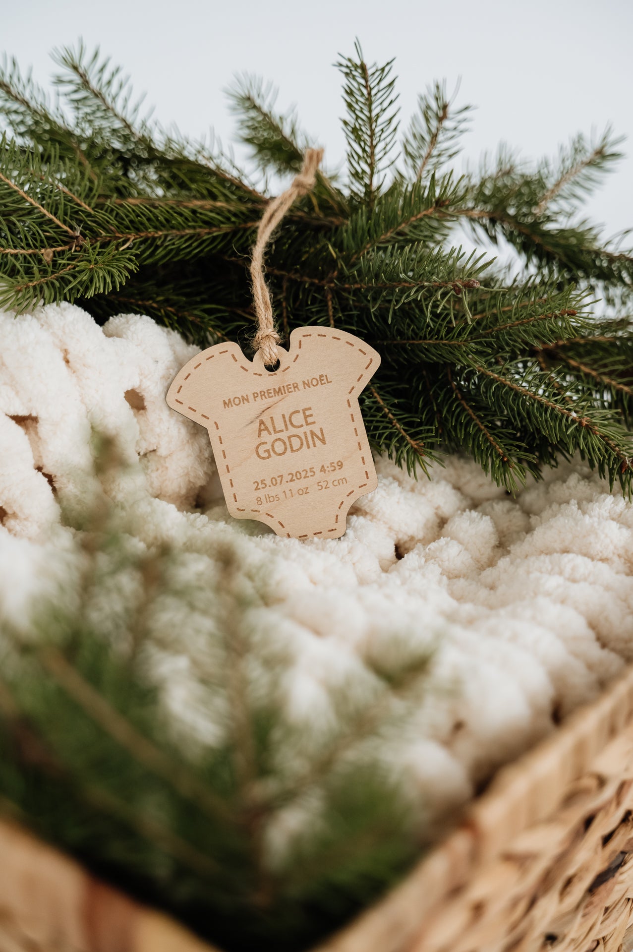 ORNEMENT Personnalisé - CACHE COUCHE