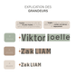 NOM EN BOIS PERSONNALISÉ - Lettres individuelles (ÉPAIS - 1/4 po)