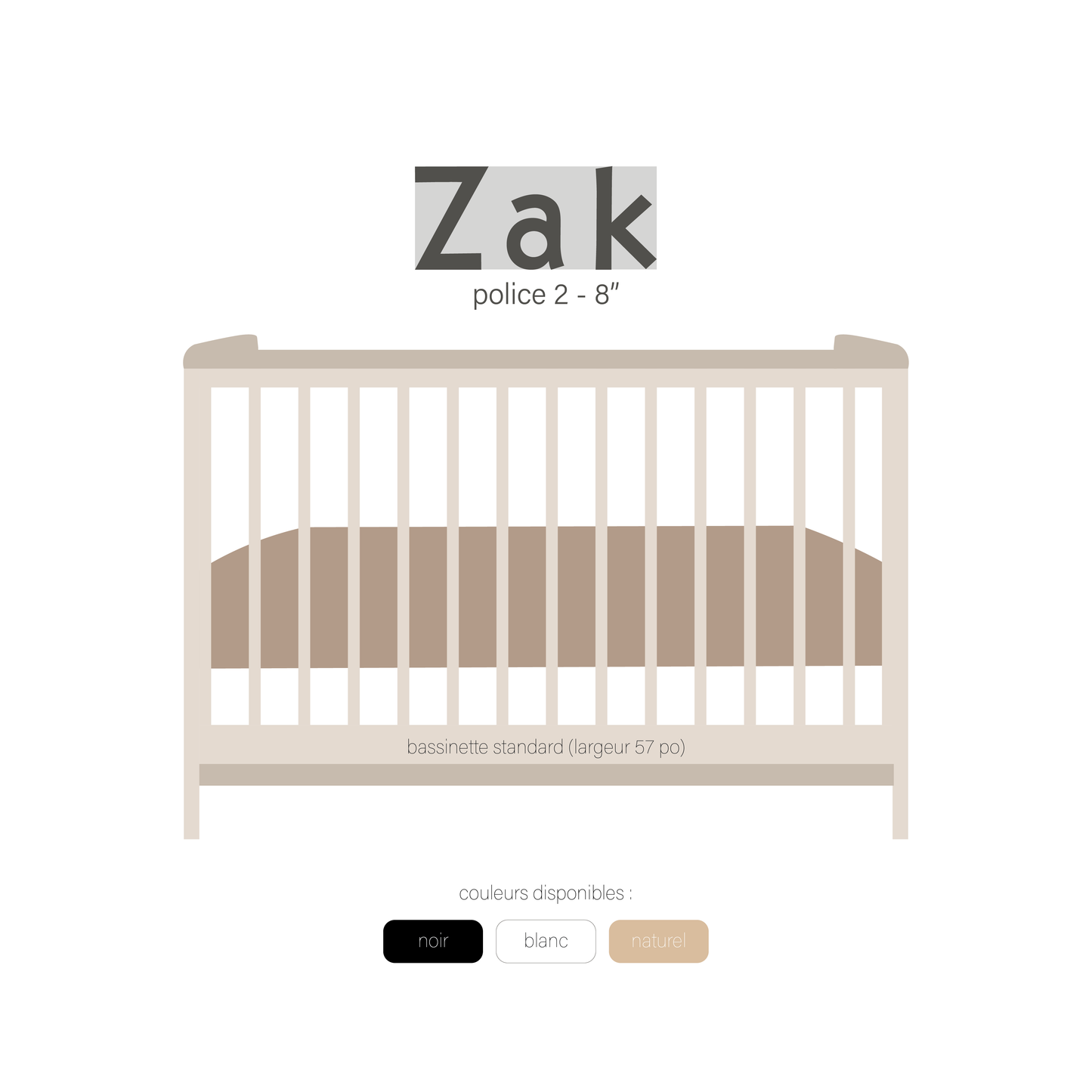 NOM EN BOIS PERSONNALISÉ - Lettres individuelles (ÉPAIS - 1/4 po)