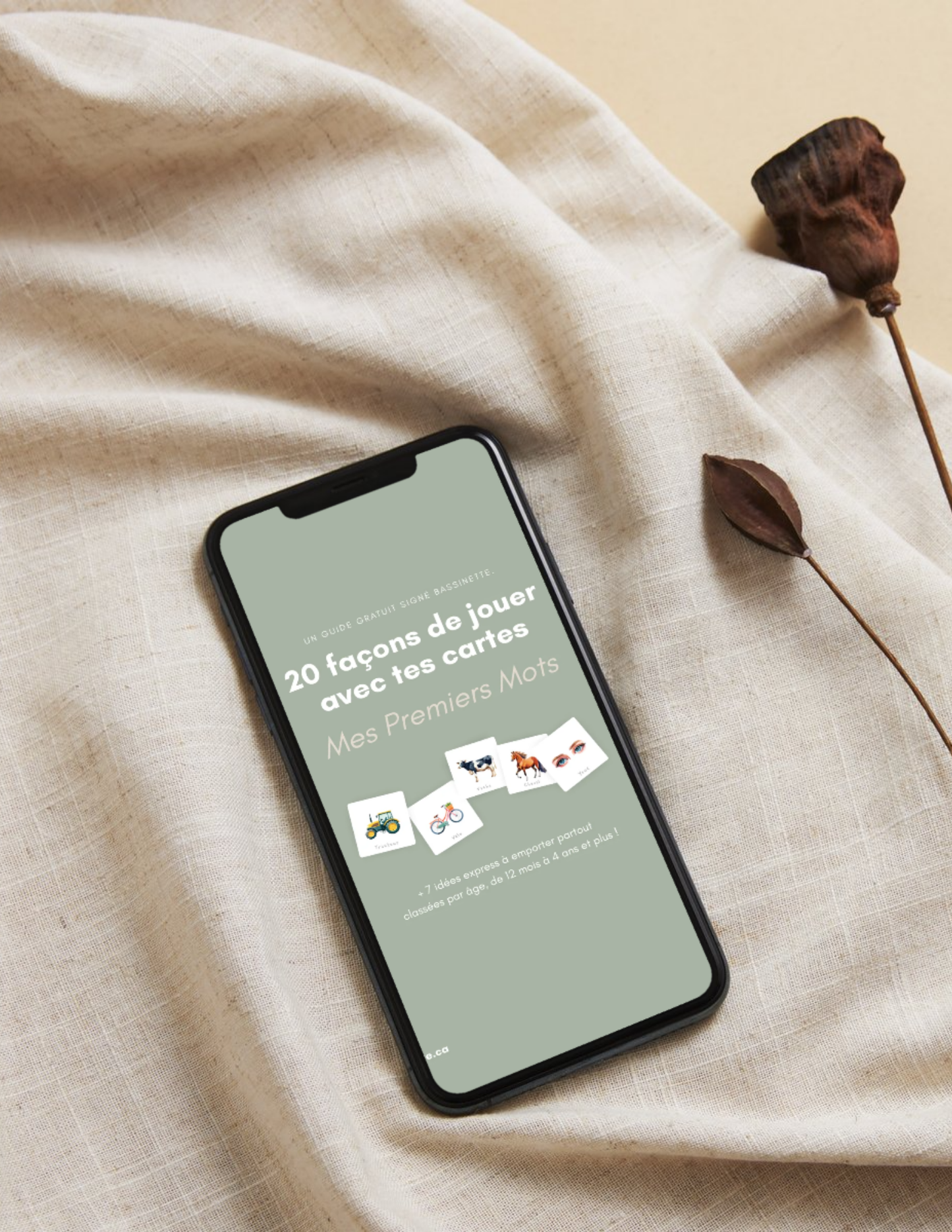 GUIDE GRATUIT - 20 façons de jouer avec tes cartes Mes Premiers Mots (PDF à télécharger)